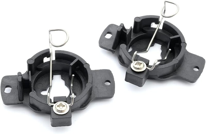 Mingrui test 2Pcs H1 HID Headlight Bulb Holder Retainers Adapter for Ni.ssan Skyline GT-R R32 240SX Silvia S13 Cefiro A31 JDM Spec H1 HID Headlight Bulb Holder Retainers Socket Clip - Image 1